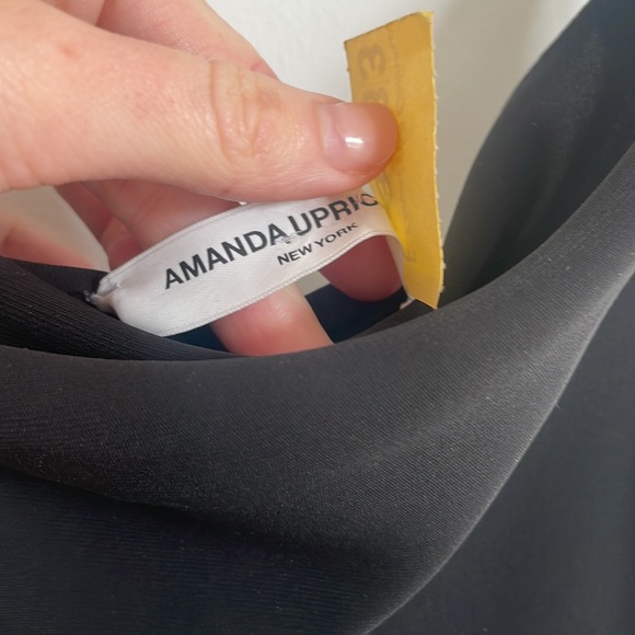 Amanda Uprichard asymmetrical midi with cowl neck - Picture 5 of 7